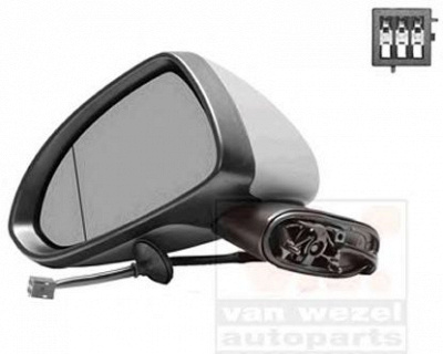 VAN WEZEL 3750805 -  Наружное зеркало